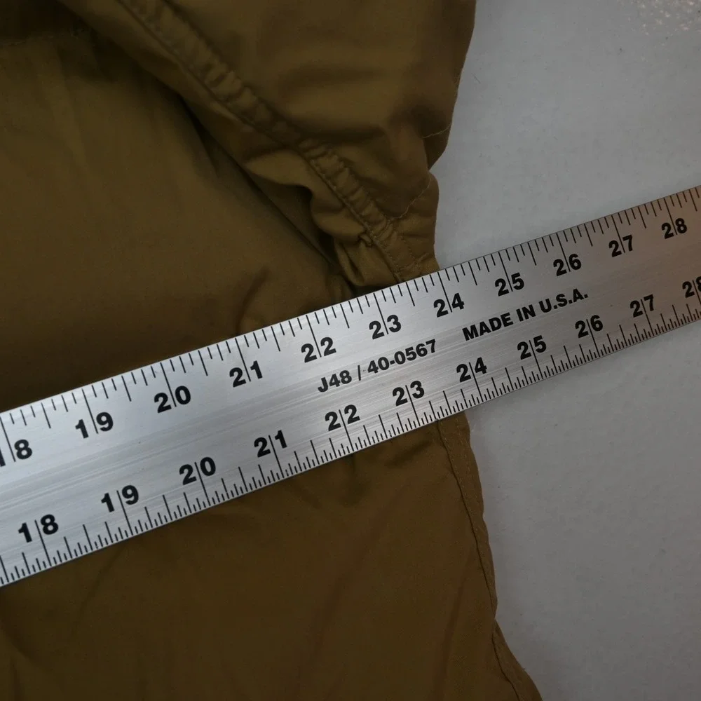 Vtg North Face‎ Down Mens Sierra Puffer Jacket Coat Khaki Beige Large L USA Made
